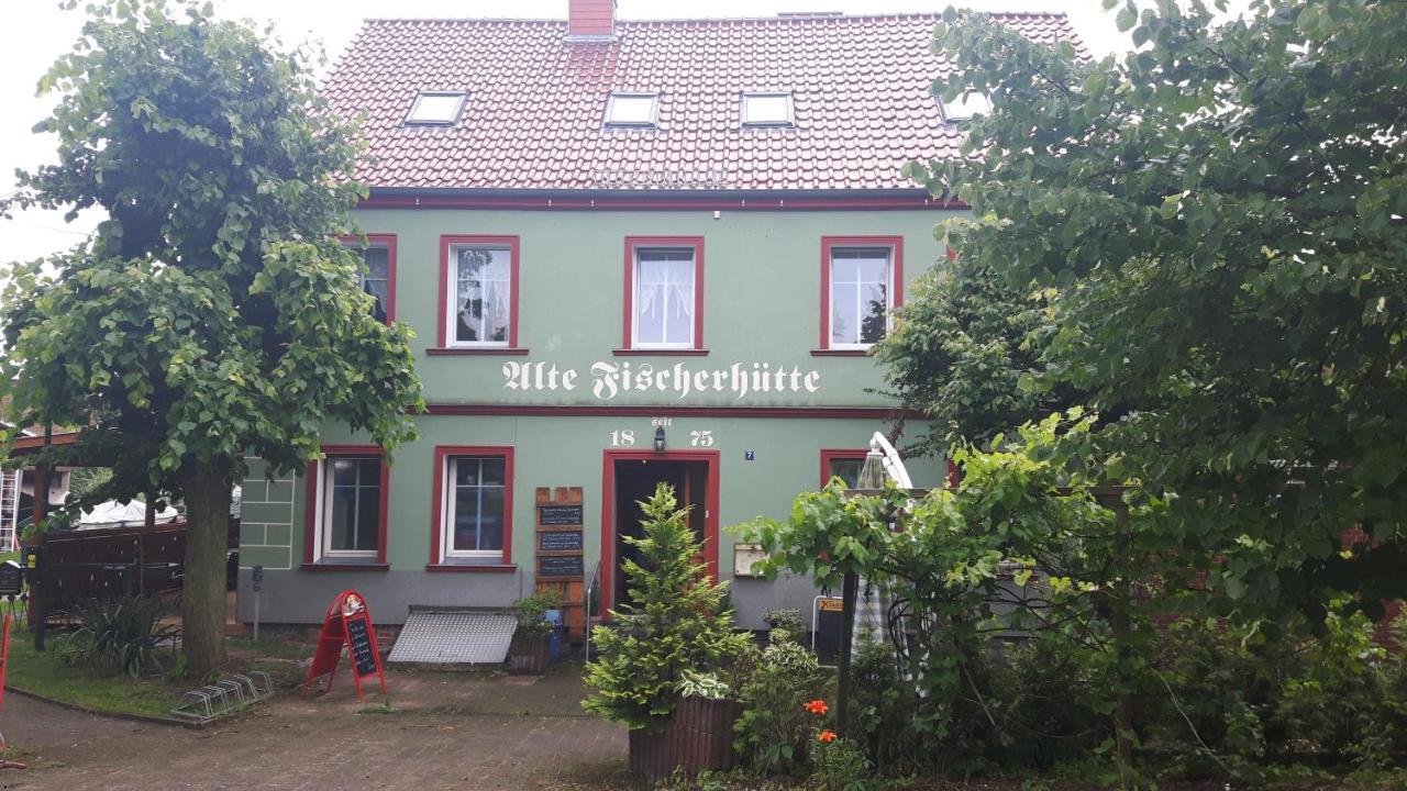 Gasthof Alte Fischerhuette Altfriesack Exterior foto