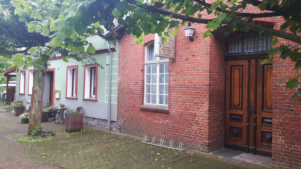 Gasthof Alte Fischerhuette Altfriesack Exterior foto